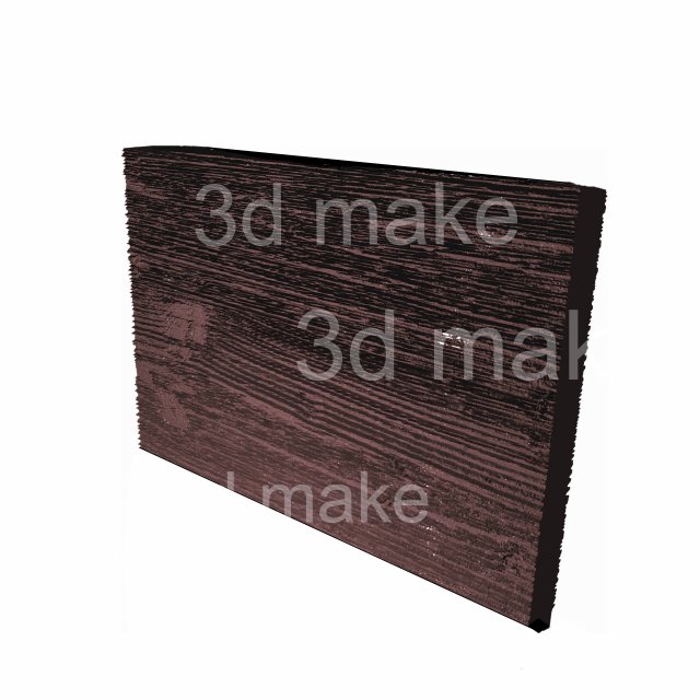 real board model Model 3D .c4d .max .obj .3ds .fbx .stl .blend