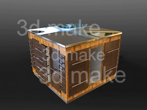 kitchen project Model 3D