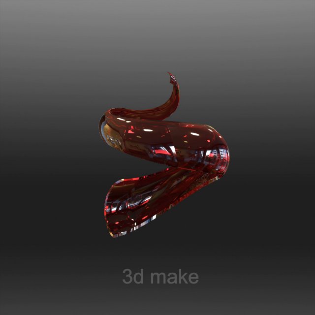 desigth glass 3Dモデル .c4d .max .obj .3ds .fbx .stl .blend 