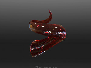 desigth glass 3D-Modell