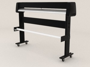 plotter cutter Modelo 3D