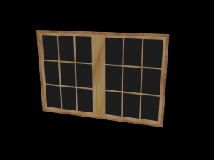 okno 3D 모델