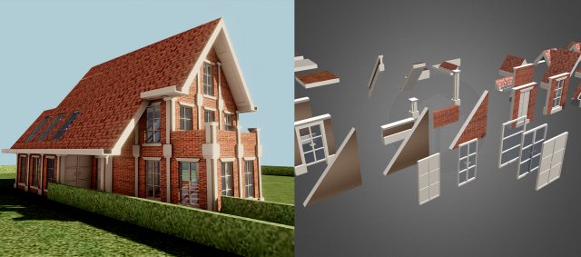 dreamhome architectural assets 3D Model .c4d .max .obj .3ds .fbx .stl .blend 