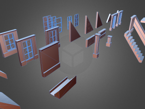 dreamhome architectural assets 3D Model