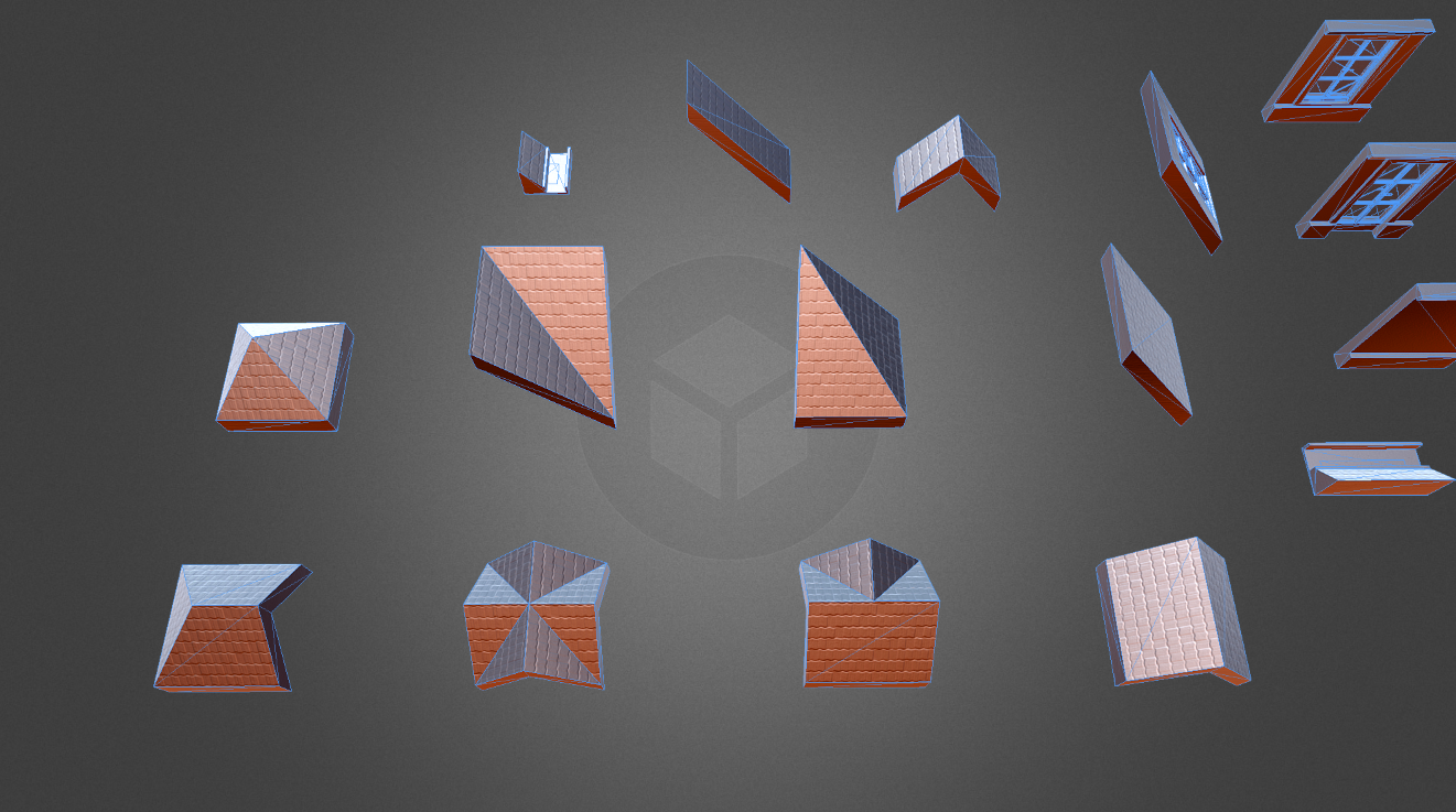 DreamHome Architectural Assets Free 3D Model in ...