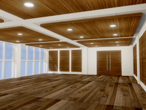 luxury office interior scene 3D Model