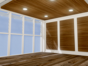 luxury office interior scene 3D Модель