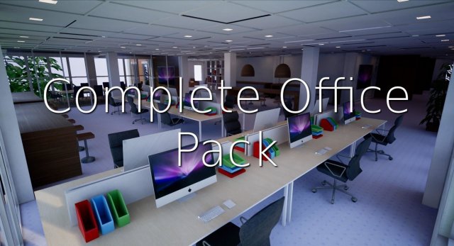 shc quickoffice complete pack lm 3D मॉडल .c4d .max .obj .3ds .fbx .stl .blend 