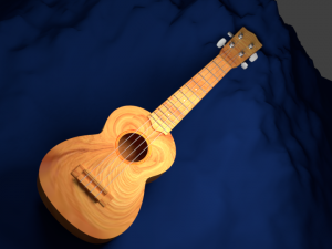 ukelele 3D Модель
