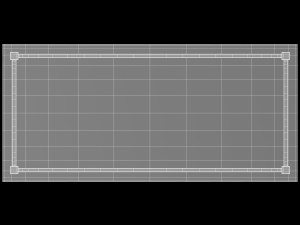 wooden table 3D Model