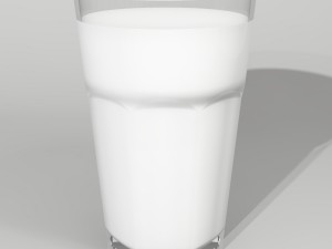 glass cup 500ml 3D Модель