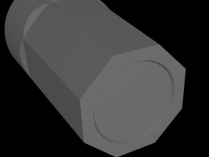 glass cup 500ml 3D Модель