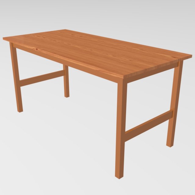 table Model 3D .c4d .max .obj .3ds .fbx .stl .blend 