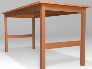 table Model 3D