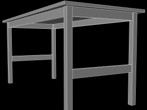 table Model 3D