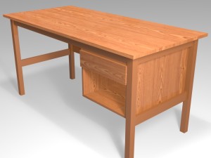desk 3D Model