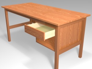desk 3D Model