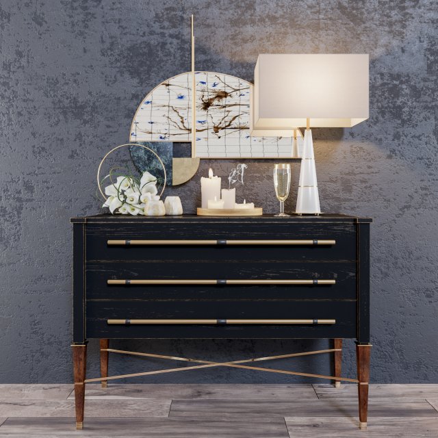 any home set Modelo 3D .c4d .max .obj .3ds .fbx .stl .blend 