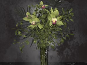 orchidsbohemia labyrinth vase Modello 3D