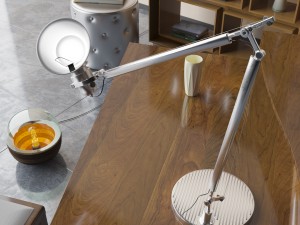 porada set artemide tolomeo 3D मॉडल