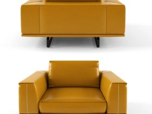 natuzzi tempo 2834 armchair 3D Model
