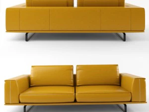 natuzzi tempo 2834 sofa 3D Model