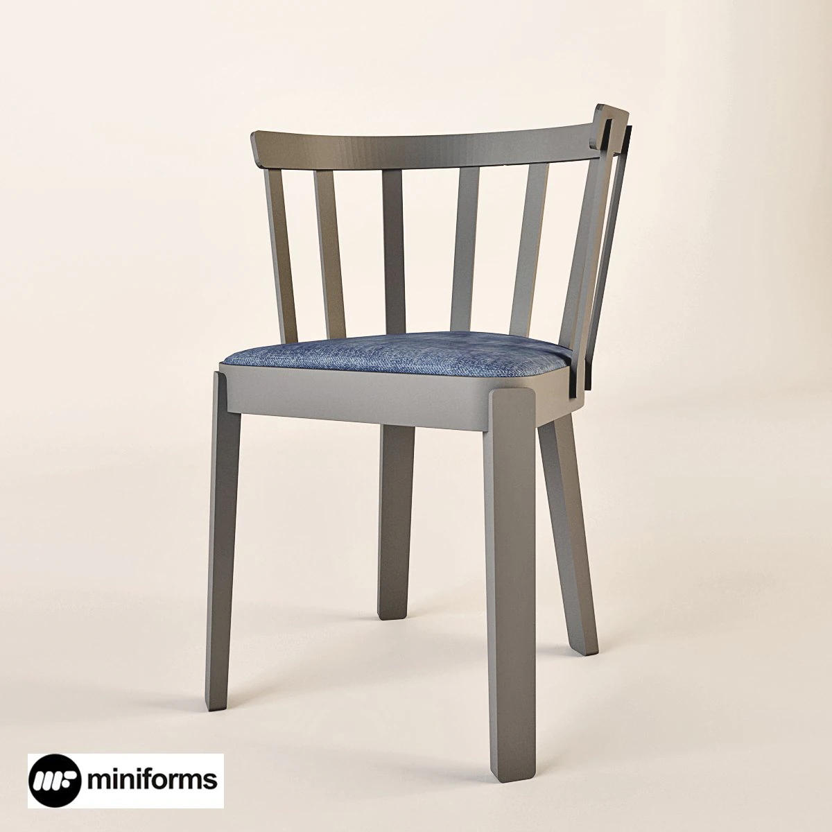 miniforms tina chair 3D Model .c4d .max .obj .3ds .fbx .stl .blend