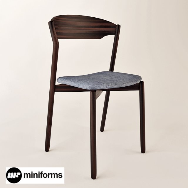 miniforms tube chair 3Dモデル .c4d .max .obj .3ds .fbx .stl .blend