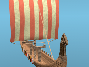 drakkar 3D Model