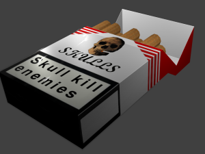 cigarettes Modèle 3D