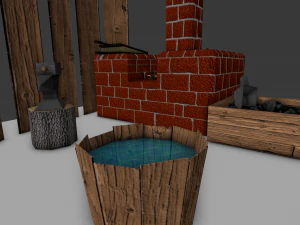 Schmied 3D Modell
