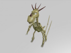 undead dragon 3D 모델