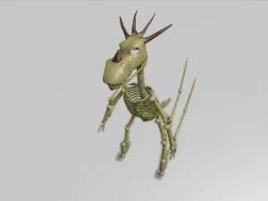 アンデッドドラゴン 3Dモデル