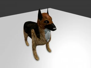 dog 3D Model