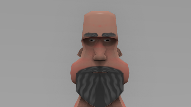 funny fat char 3D मॉडल .c4d .max .obj .3ds .fbx .stl .blend