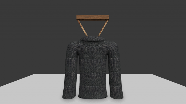 chainmail 3D 模型 .c4d .max .obj .3ds .fbx .stl .blend 