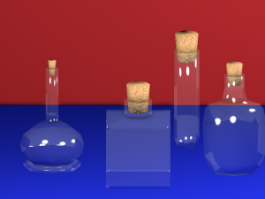 potions bottles 3D Model