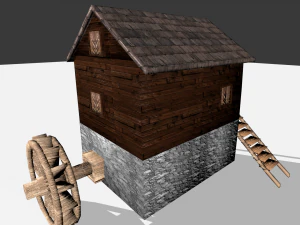 watermill 3D Model