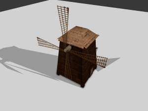 windmill 3D 모델