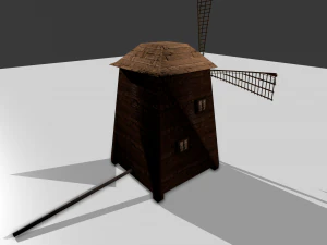 windmill 3D Model
