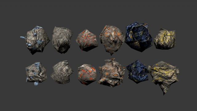 lodes set 3D Model .c4d .max .obj .3ds .fbx .stl .blend 