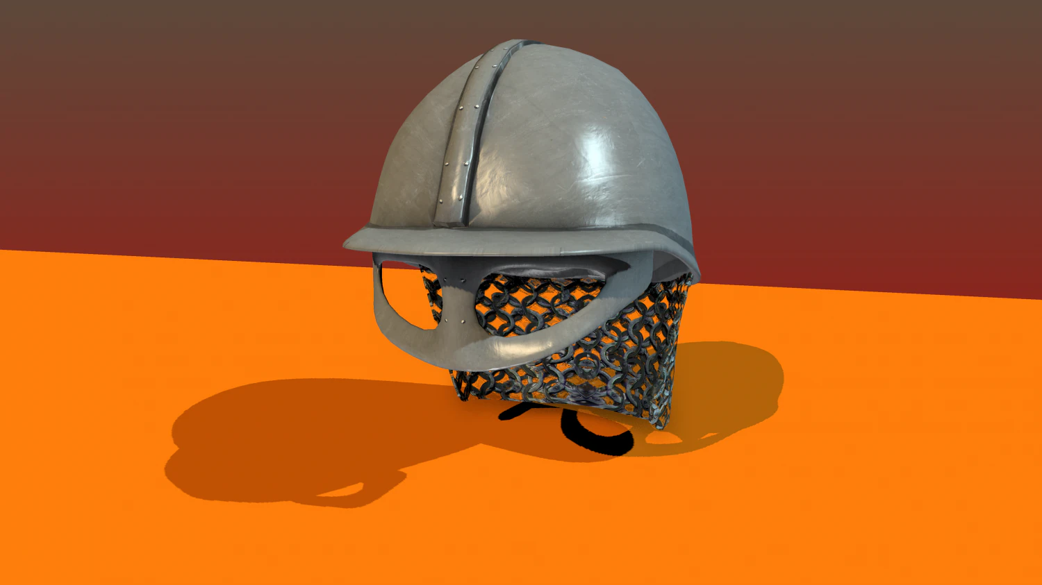 guard helmet 3D Model .c4d .max .obj .3ds .fbx .stl .blend