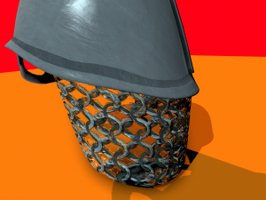 guard helmet Model 3D