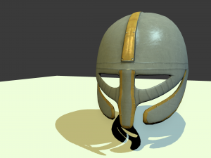 viking helmet Model 3D