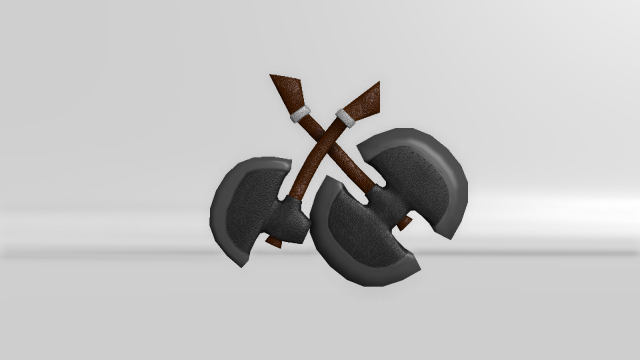axes 3D 模型 .c4d .max .obj .3ds .fbx .stl .blend 