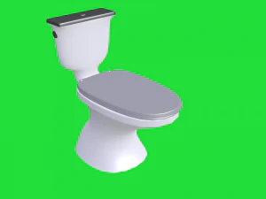 assento sanitário Modelo 3D