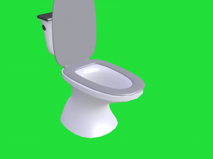 toilet seat 3D मॉडल