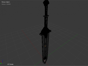 imperial sword 3D Model