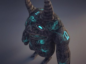 golem imp 3D Model