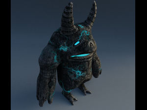 golem imp 3D Model